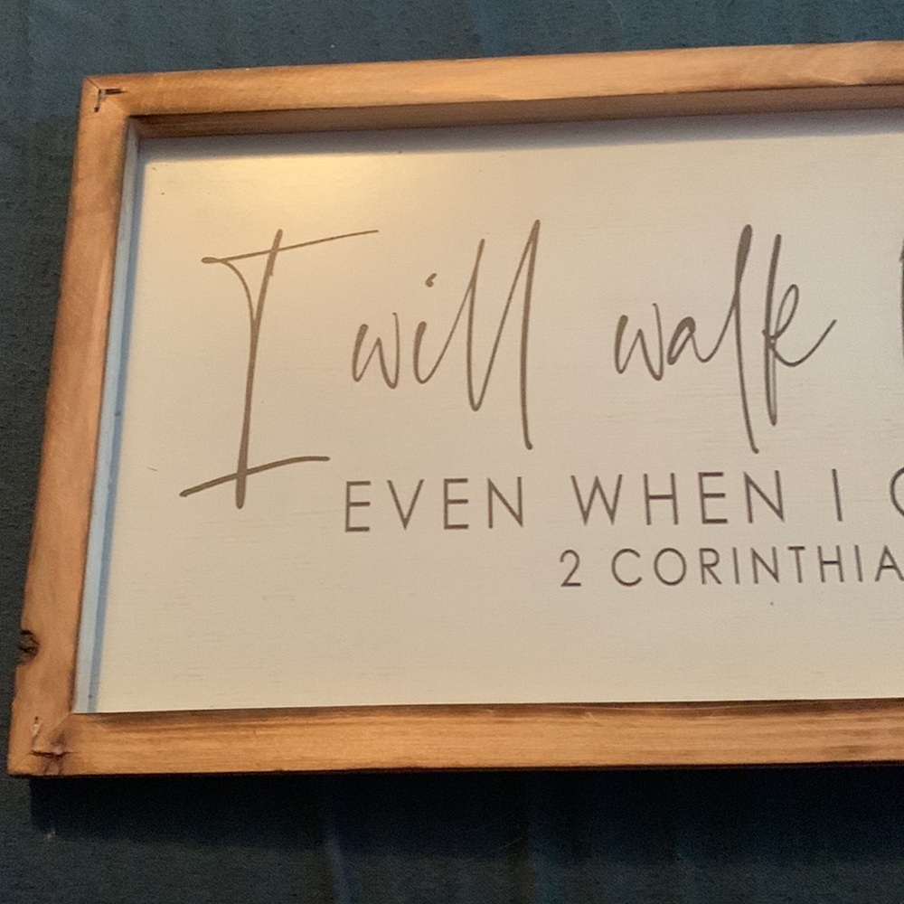 Farmhouse Gospel Picture, Brand New, Makes a great gift,  Sill in li you h lol a - Picture 2 of 5